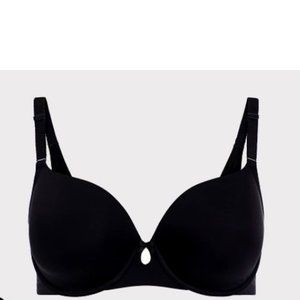 Torrid BLACK 360° BACK SMOOTHING™ LIGHTLY LINED T-SHIRT BRA